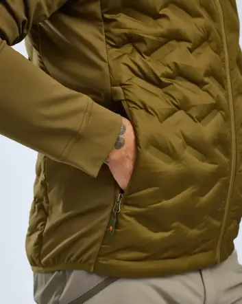 Куртка Pinewood Abisko Insulation Hybrid Jacket M's Olive Green