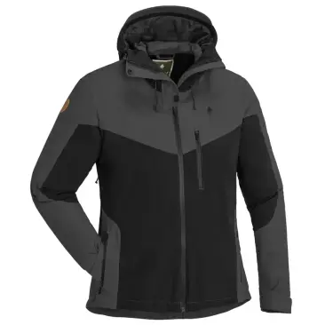 Куртка жіноча Pinewood Finnveden Hybrid Extreme Jacket W's Black/D.Anthracite