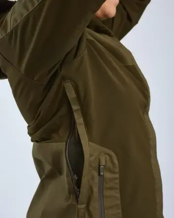 Куртка жіноча Pinewood Finnveden Hybrid Extreme Jacket W's D.Olive/H.Olive
