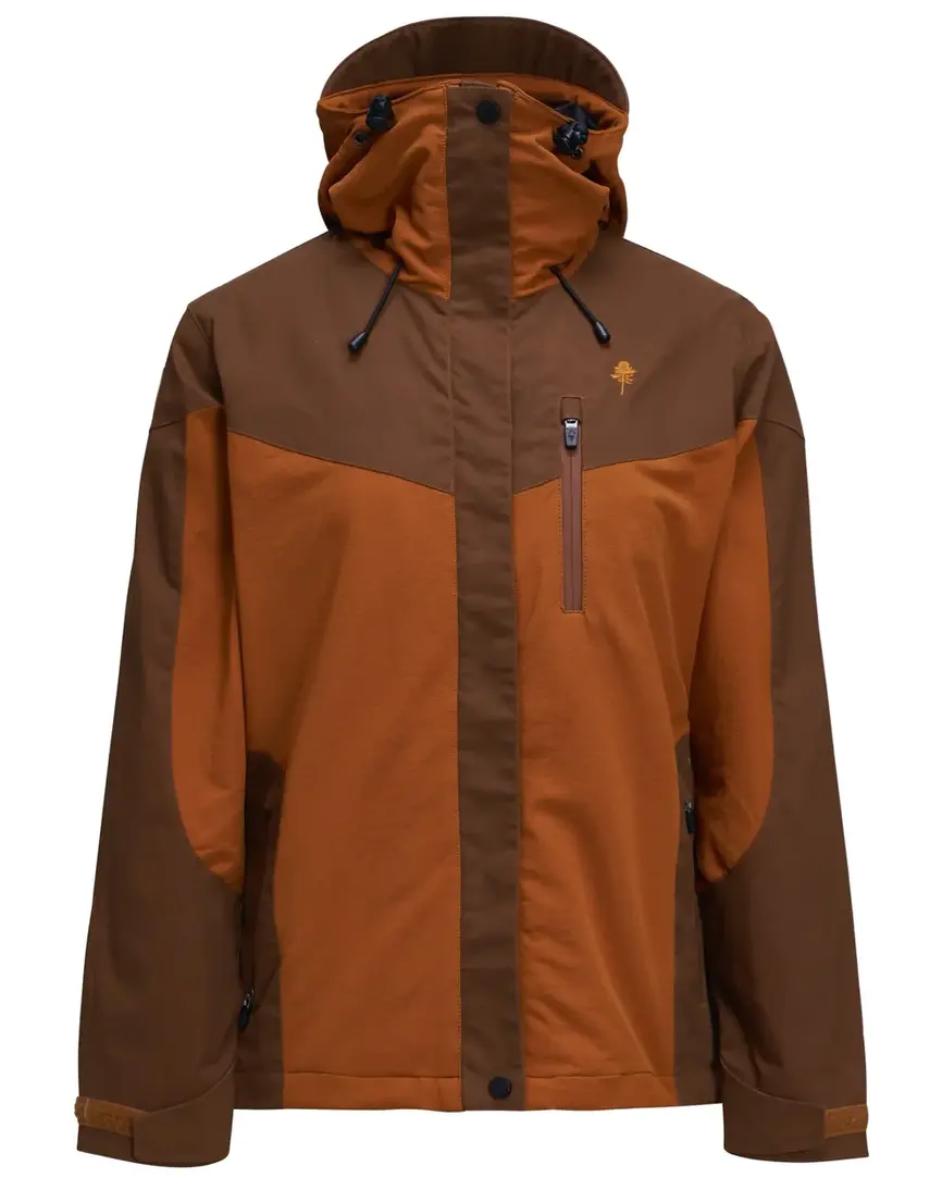 Куртка жіноча Pinewood Finnveden Hybrid Extreme Jacket W's Fudge/Nougat