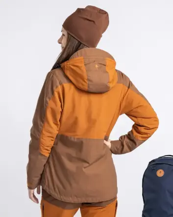 Куртка жіноча Pinewood Finnveden Hybrid Extreme Jacket W's Fudge/Nougat
