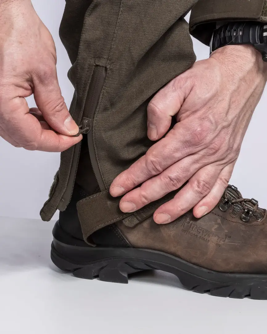 Штани Pinewood Furudal Caribou Hunt Extreme Trousers M's C Suede Brown/D.Olive. Фото 4