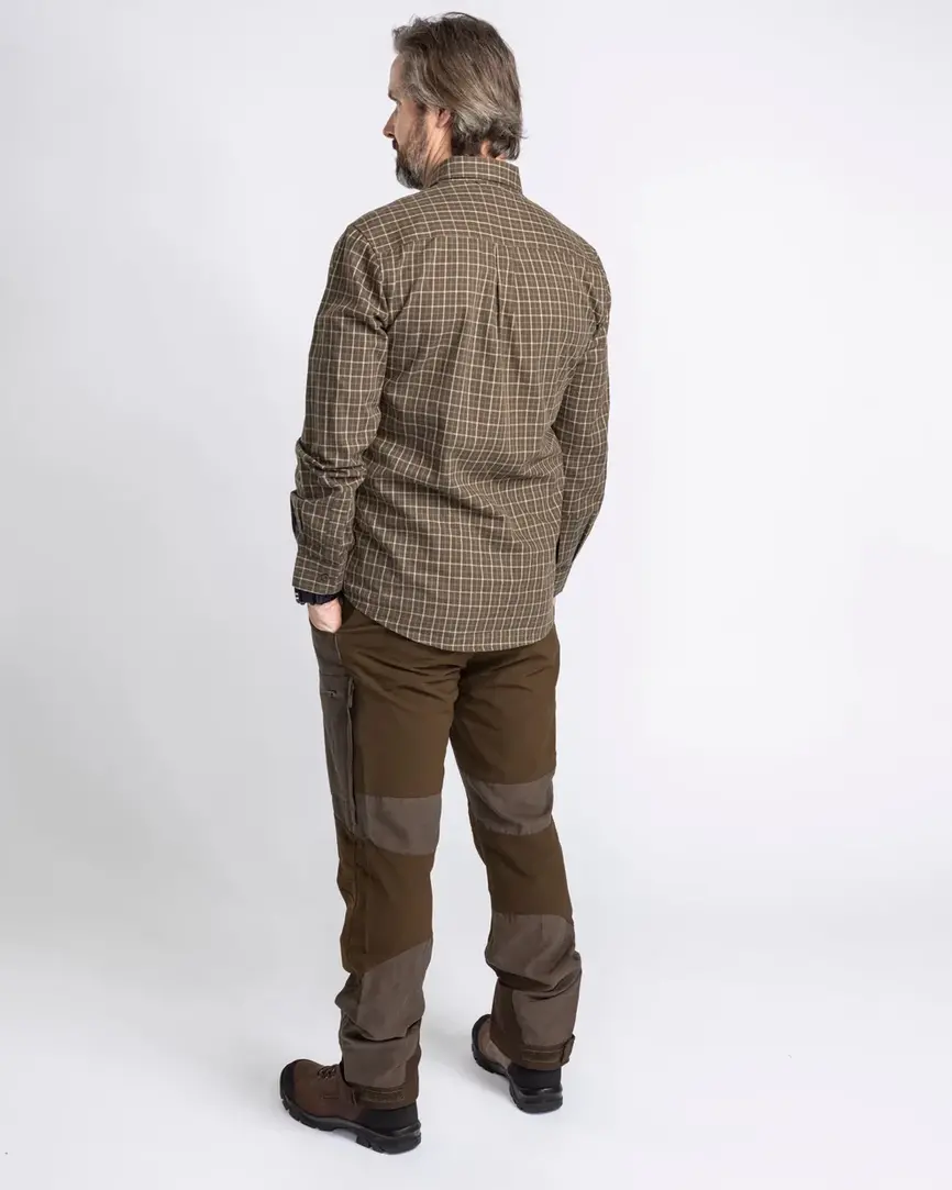 Штани Pinewood Furudal Caribou Hunt Extreme Trousers M's C Suede Brown/D.Olive. Фото 3