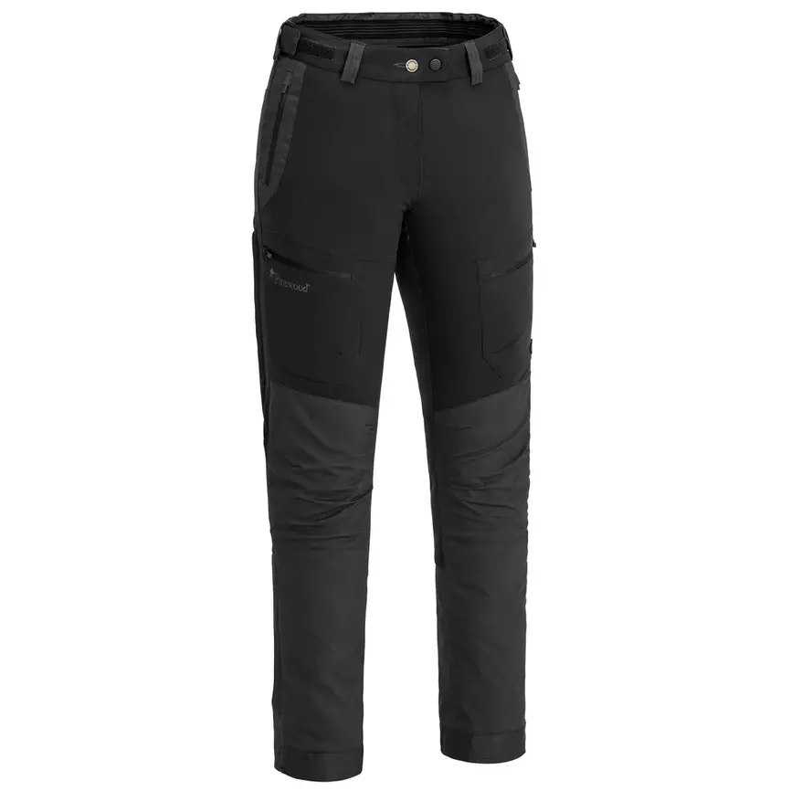Штани жіночі Pinewood Finnveden Hybrid Extreme Trousers W's Black/D.Anthracite