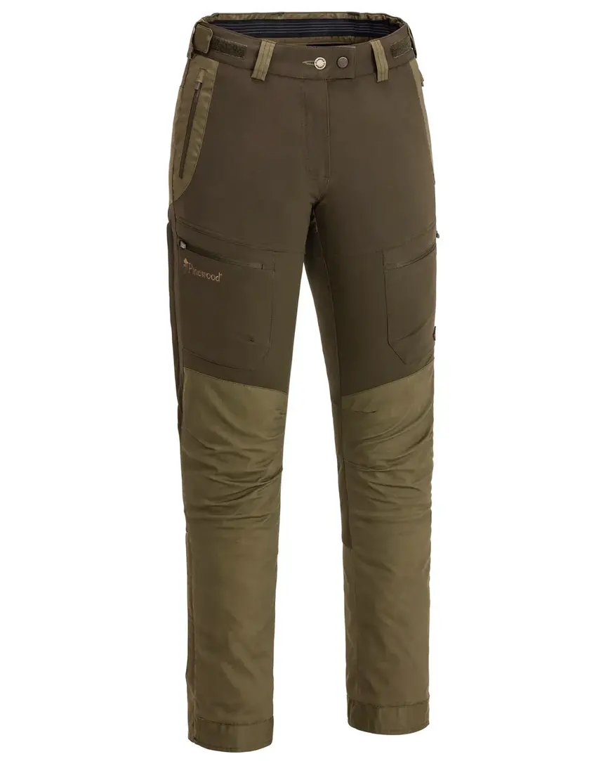 Штани жіночі Pinewood Finnveden Hybrid Extreme Trousers W's D.Olive/H.Olive