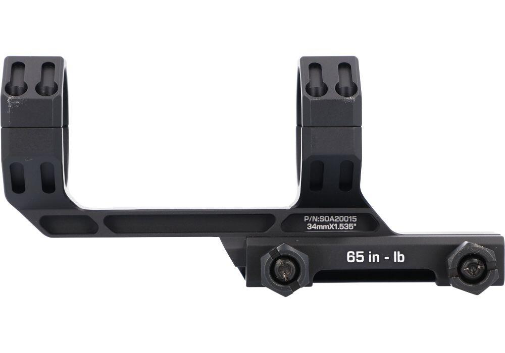 Моноблок SIG Optics ALPHA-MSR SCOPE MOUNT, 34MM, 1.535, BLK. Фото 3