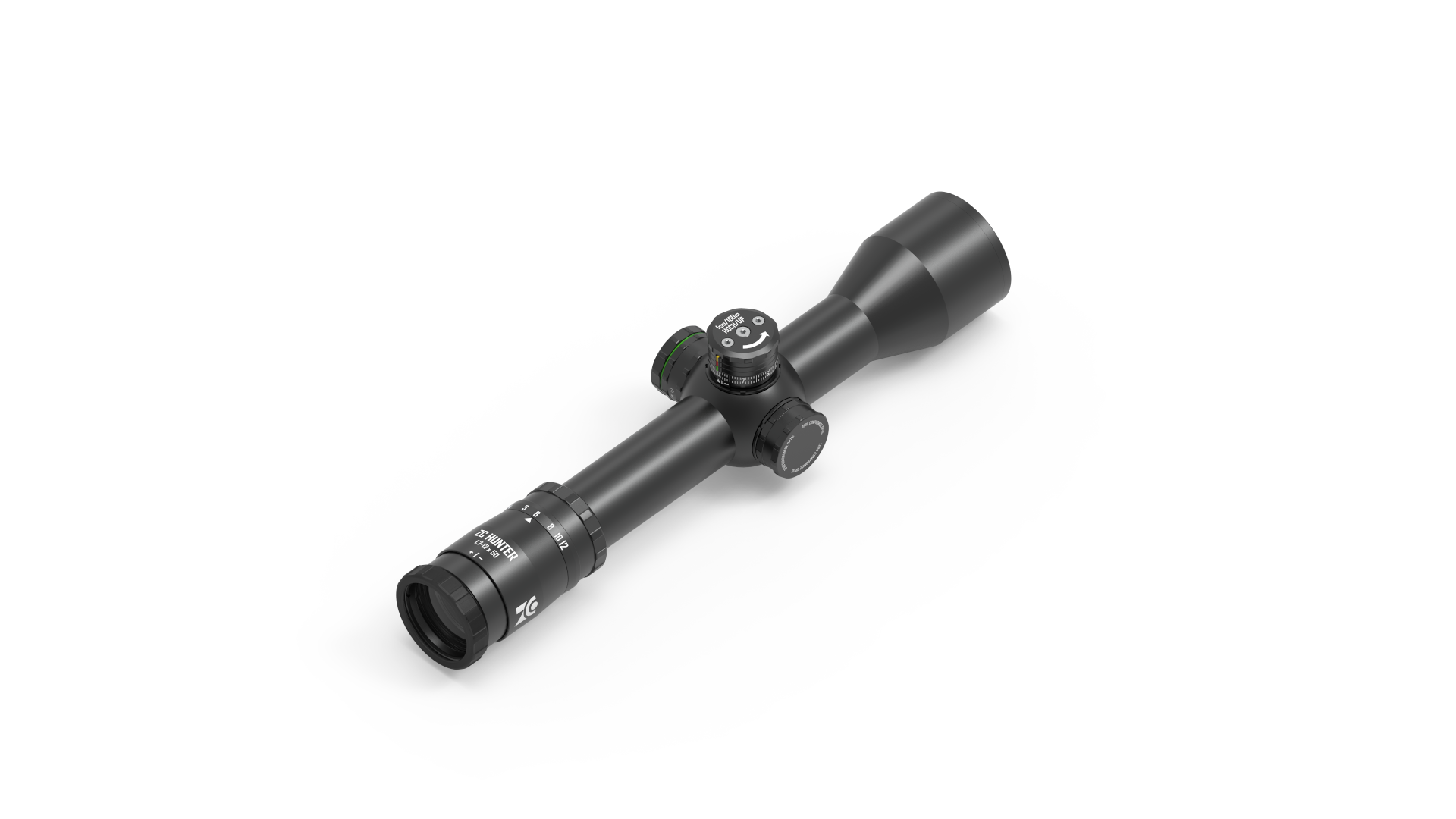 Приціл оптичний ZC Hunter 1.7-12x50 (36 мм) MHR SFP illum. Ballostikturm. Фото 4