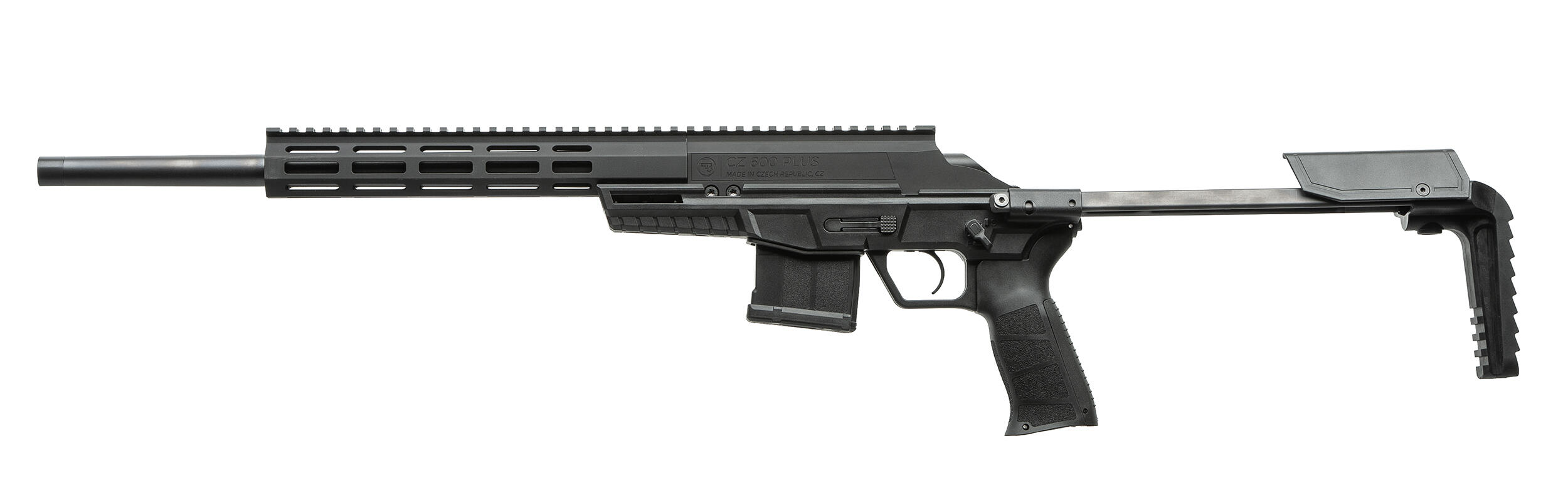 CZ600 PLUS TRAIL Black Карабін нарізний 300 BLK, 412 мм, 10 rnd, M15x1 + кейс. Фото 2