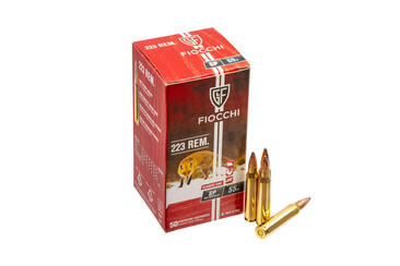 Патрон нарізний Fiocchi 223 Rem., SP, 55Gr (3,6 г), 50 шт.