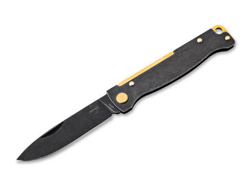 Нiж Boker Plus "Atlas Black Stonewash Brass"