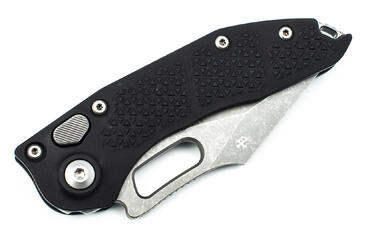 Ніж Microtech Stitch S/E Stonewash Standard Black