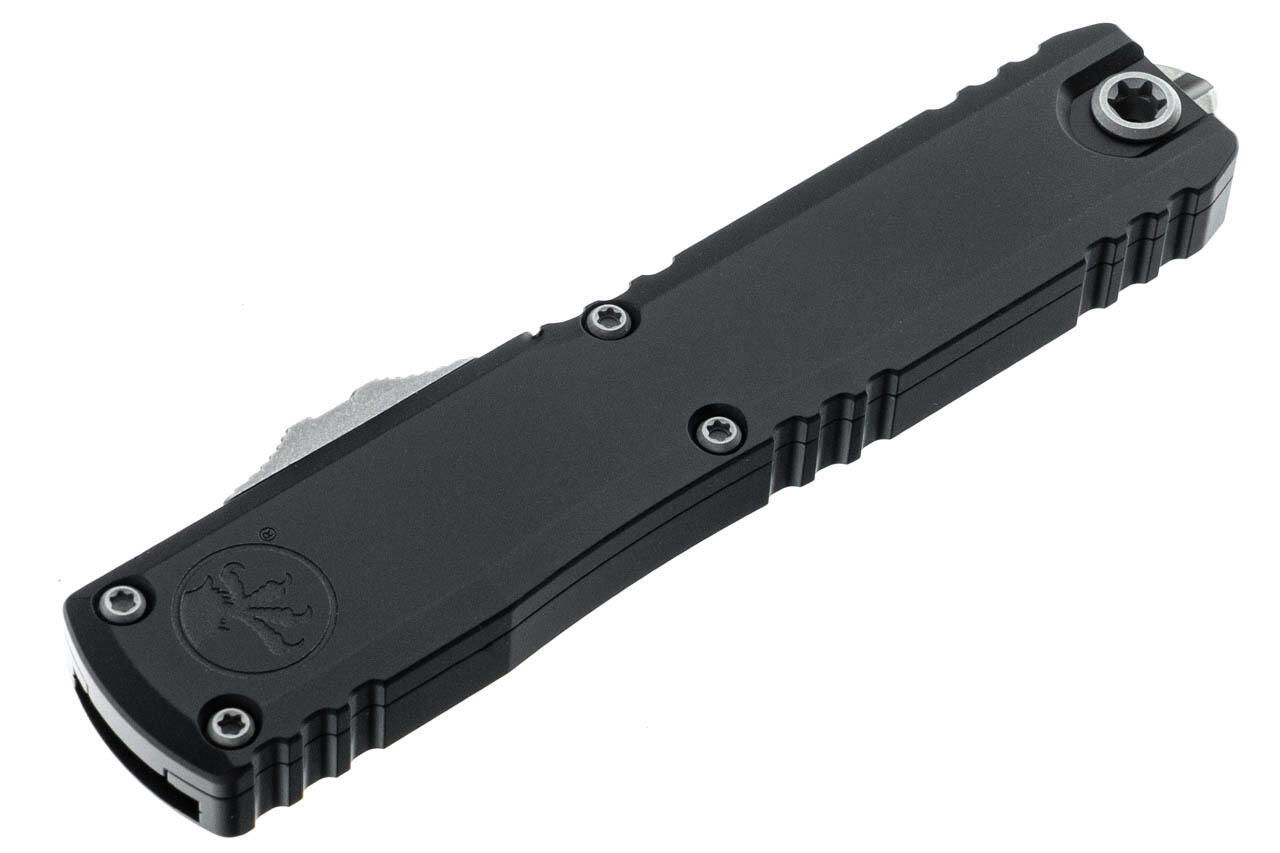 Ніж Microtech Ultratech Gen IV OTF D/E серрейтор Apoc Black. Фото 4