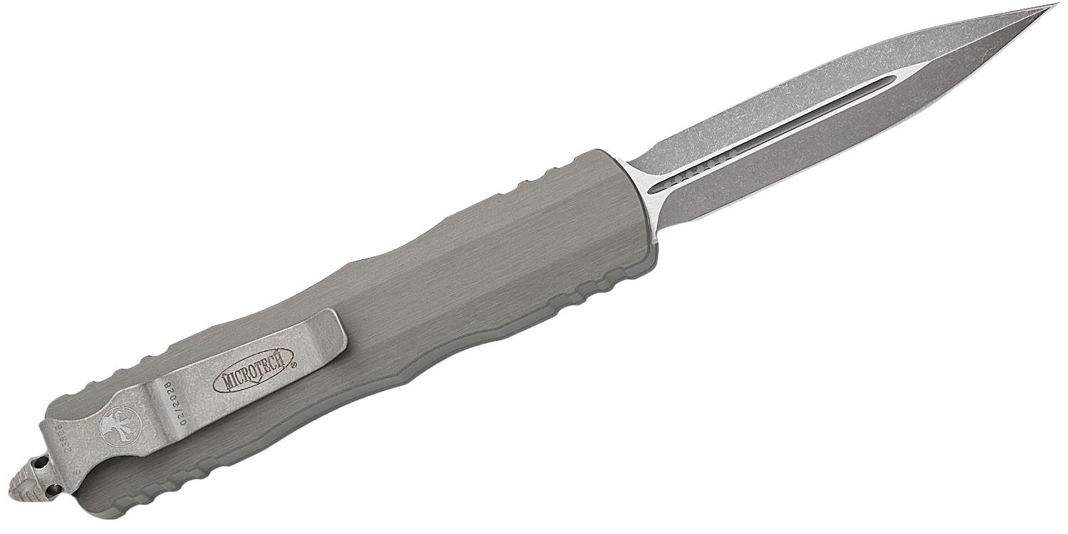 Ніж Microtech Dirac D/E OTF, Apoc Natural Clear. Фото 2