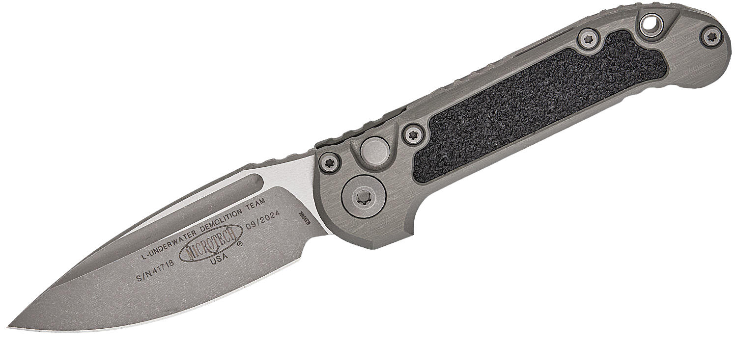 Нож Microtech L.U.D.T. S/E  Gen III,  apoc клинок, руків'я  natural clear