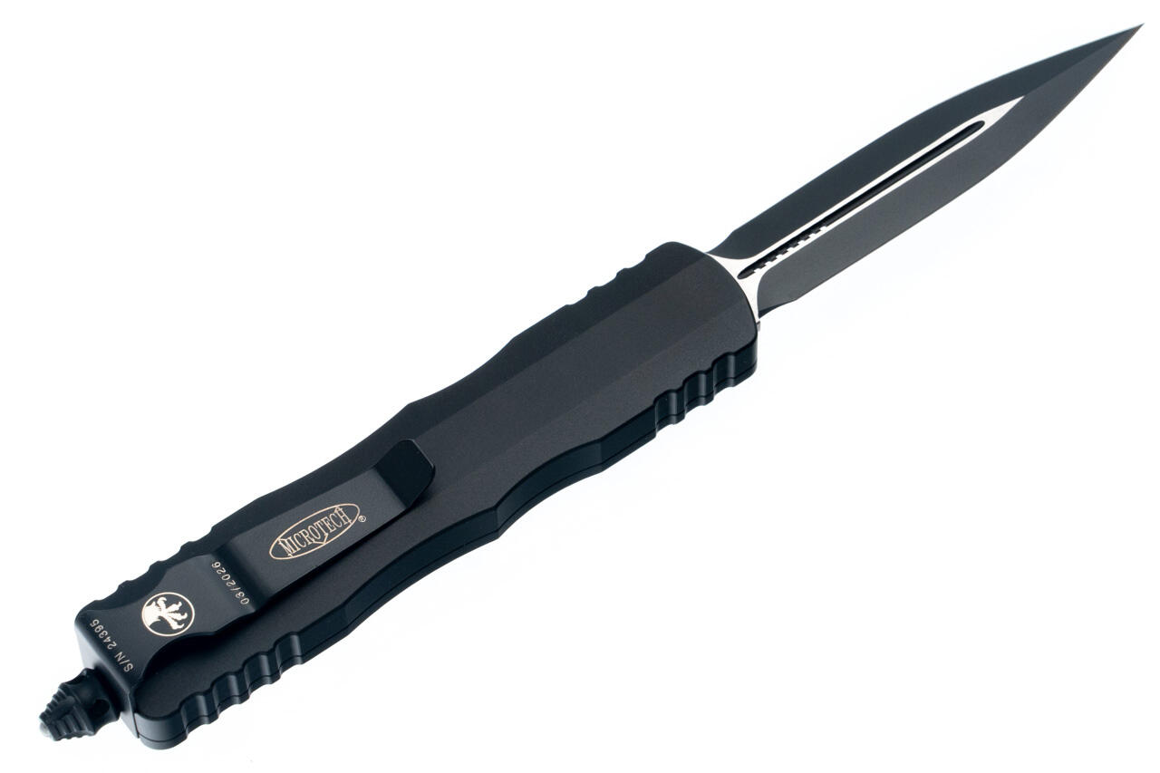 Ніж Microtech Dirac D/E OTF, Black Tactical Standard. Фото 2