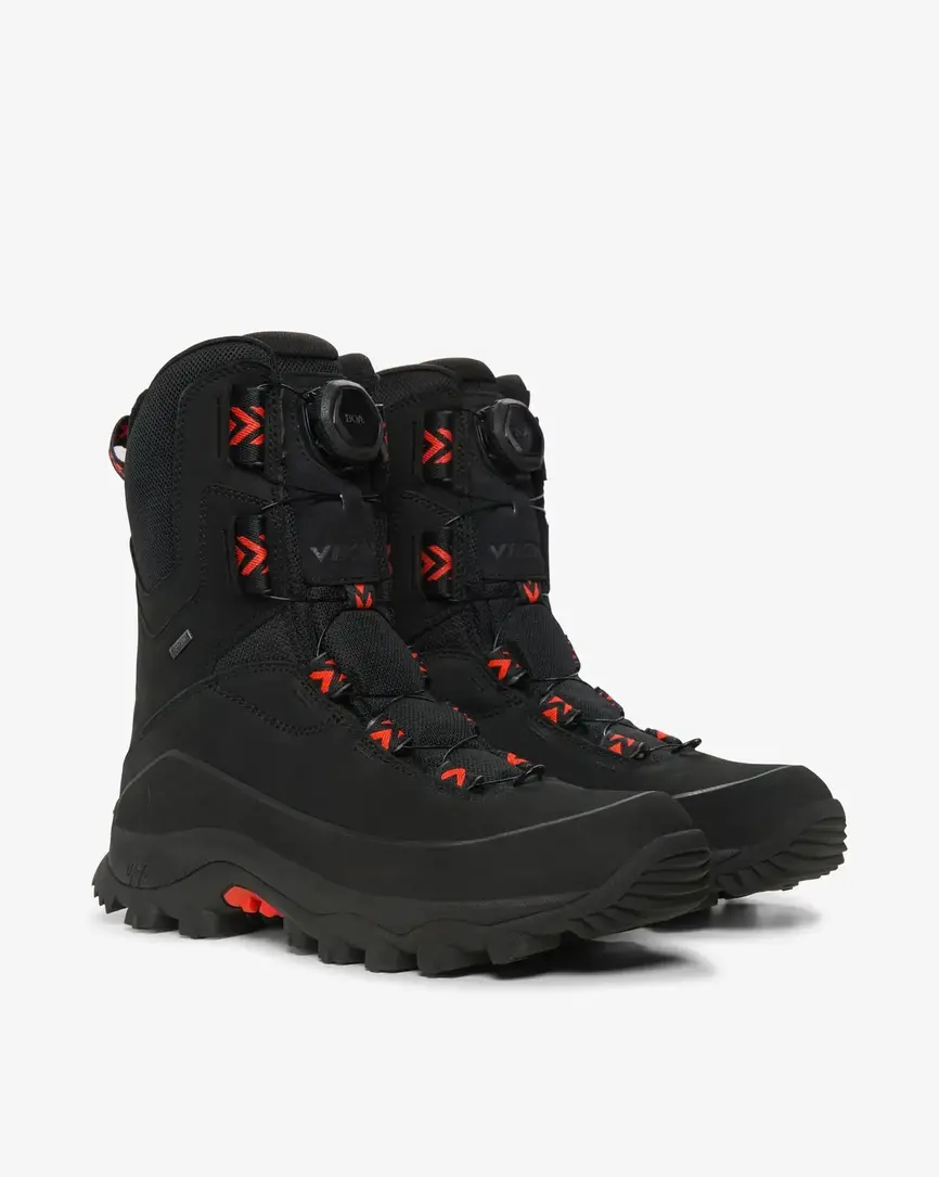 Черевики Viking Villrein High GTX BOA Black/Red. Фото 2
