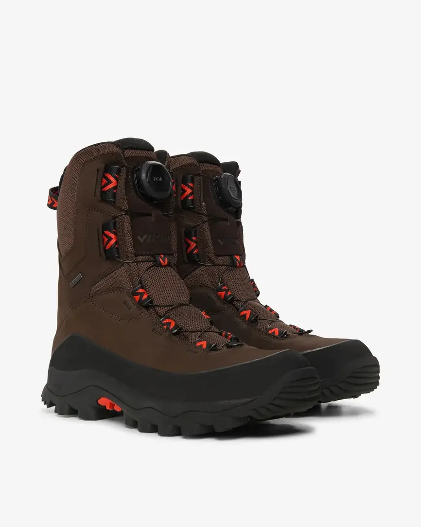 Черевики Viking Villrein High GTX BOA Dk.Brw/Red. Фото 2