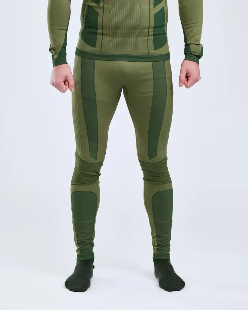 Комплект термобілизни Pinewood Seamless Function Base Layer Set M’s Olive Green . Фото 3