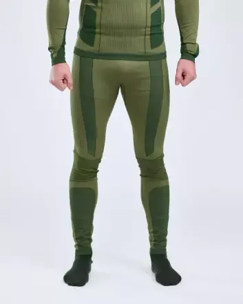 Комплект термобілизни Pinewood Seamless Function Base Layer Set M’s Olive Green 