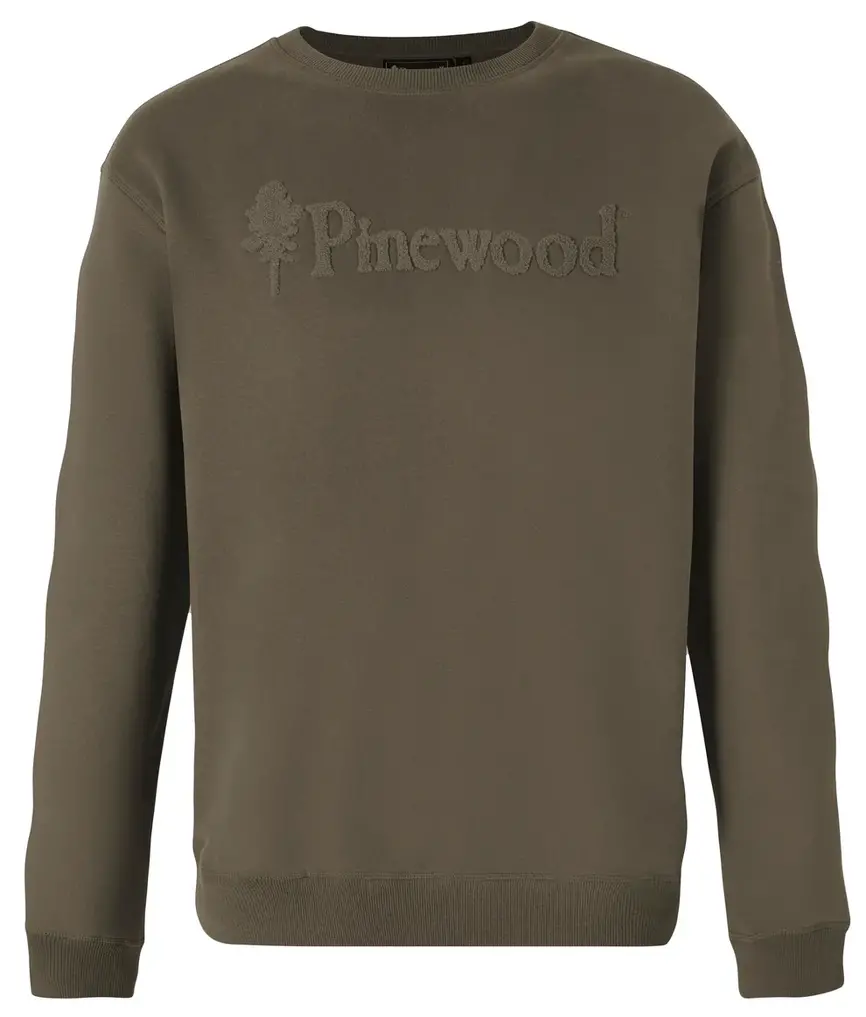 Светр Pinewood Varnamo PW Logo Sweater D.Green . Фото 4