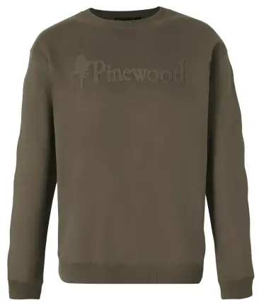 Светр Pinewood Varnamo PW Logo Sweater D.Green 