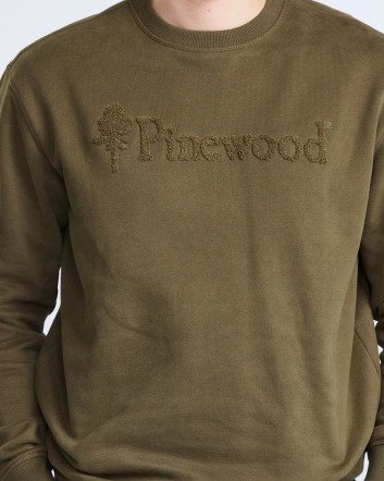 Светр Pinewood Varnamo PW Logo Sweater D.Green 