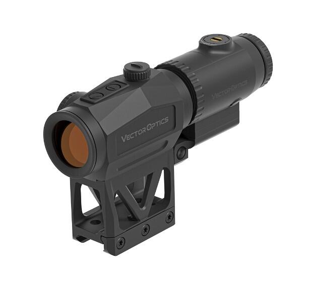 Комплект Vector Optics Scrapper 1x29 MRT + збільшувач Paragon 3x18 з інтегрованим кріпленням