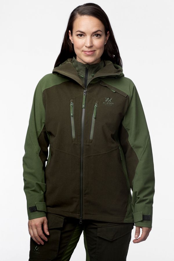 Жіноча куртка ALASKA APEX APS JACKET GREEN. Фото 2