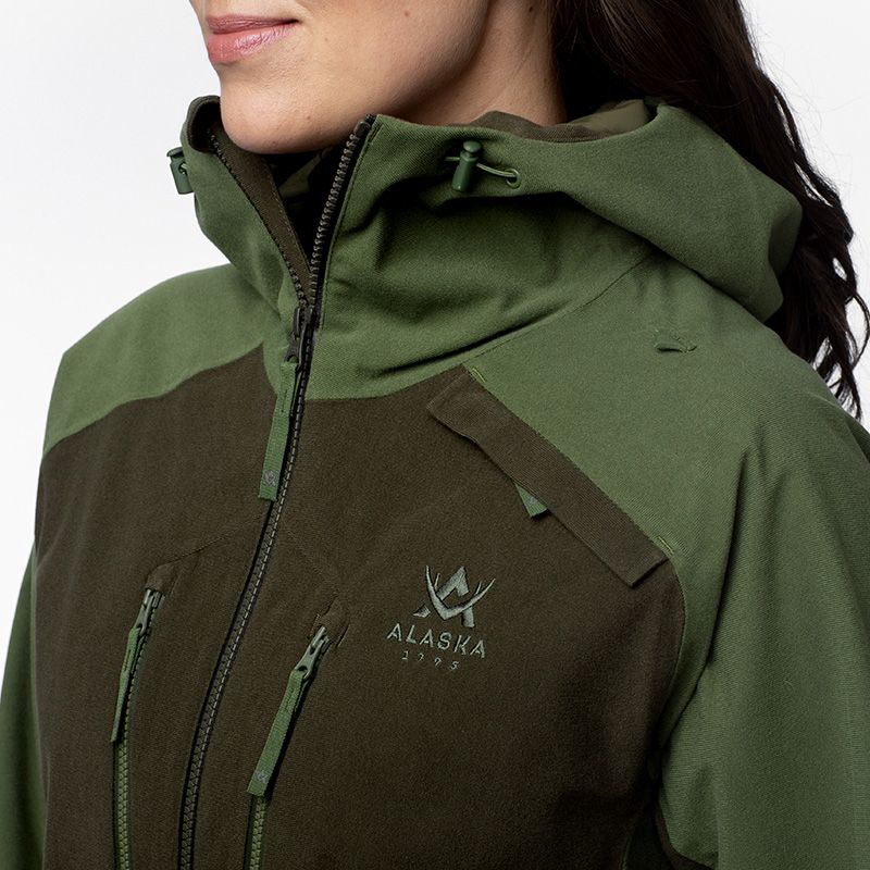 Жіноча куртка ALASKA APEX APS JACKET GREEN. Фото 4