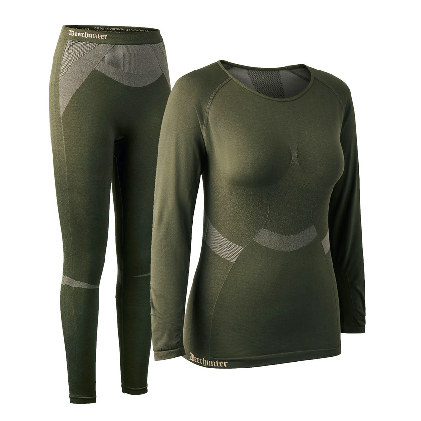 Жіноча термобілизна Deerhunter Lady Performance Underwear Set Forest Night